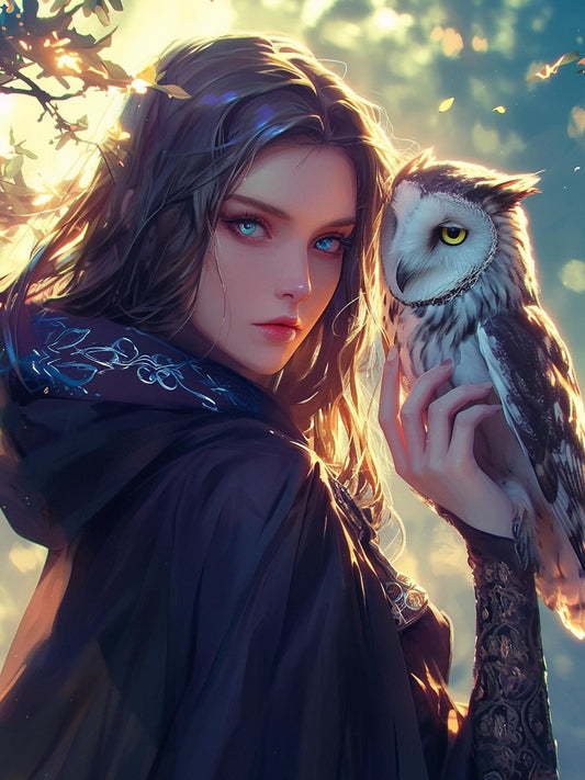 Beautiful Girl | Diamond Painting