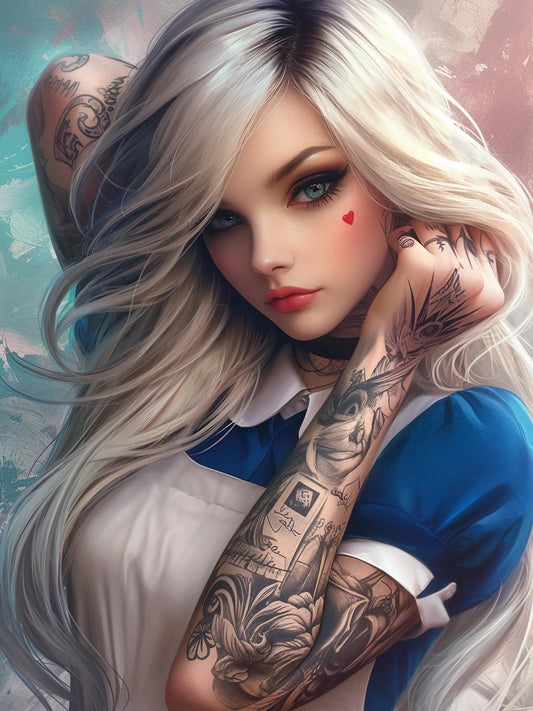 Beautiful Girl | Diamond Painting