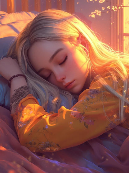 Beautiful Girl | Diamond Painting