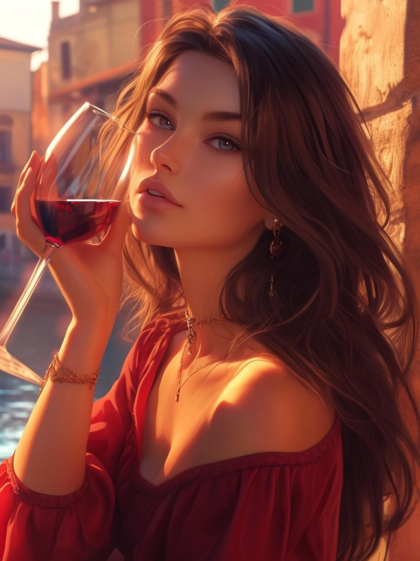 Beautiful Girl | Diamond Painting