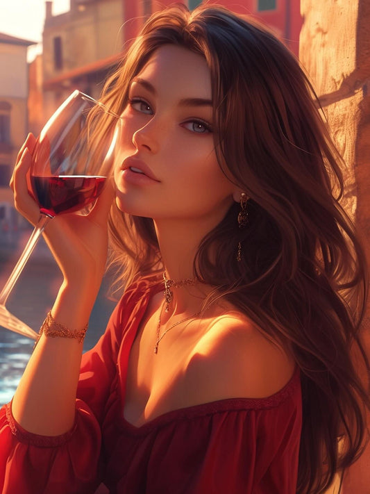 Beautiful Girl | Diamond Painting
