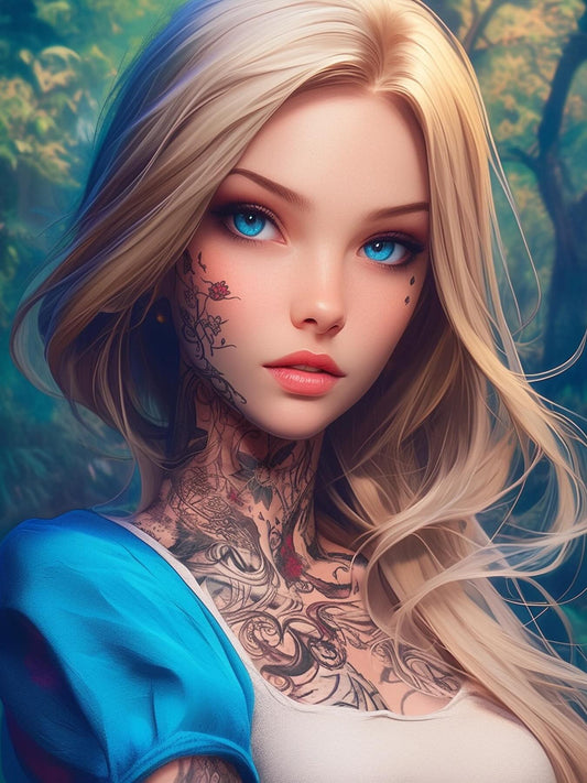 Beautiful Girl | Diamond Painting
