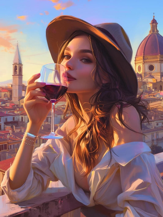 Beautiful Girl | Diamond Painting
