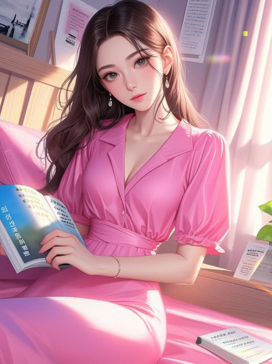 Beautiful Girl | Diamond Painting