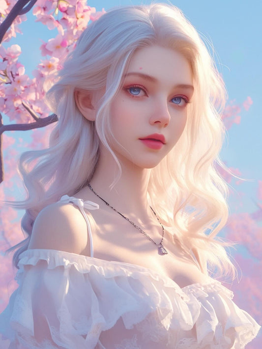Beautiful Girl | Diamond Painting