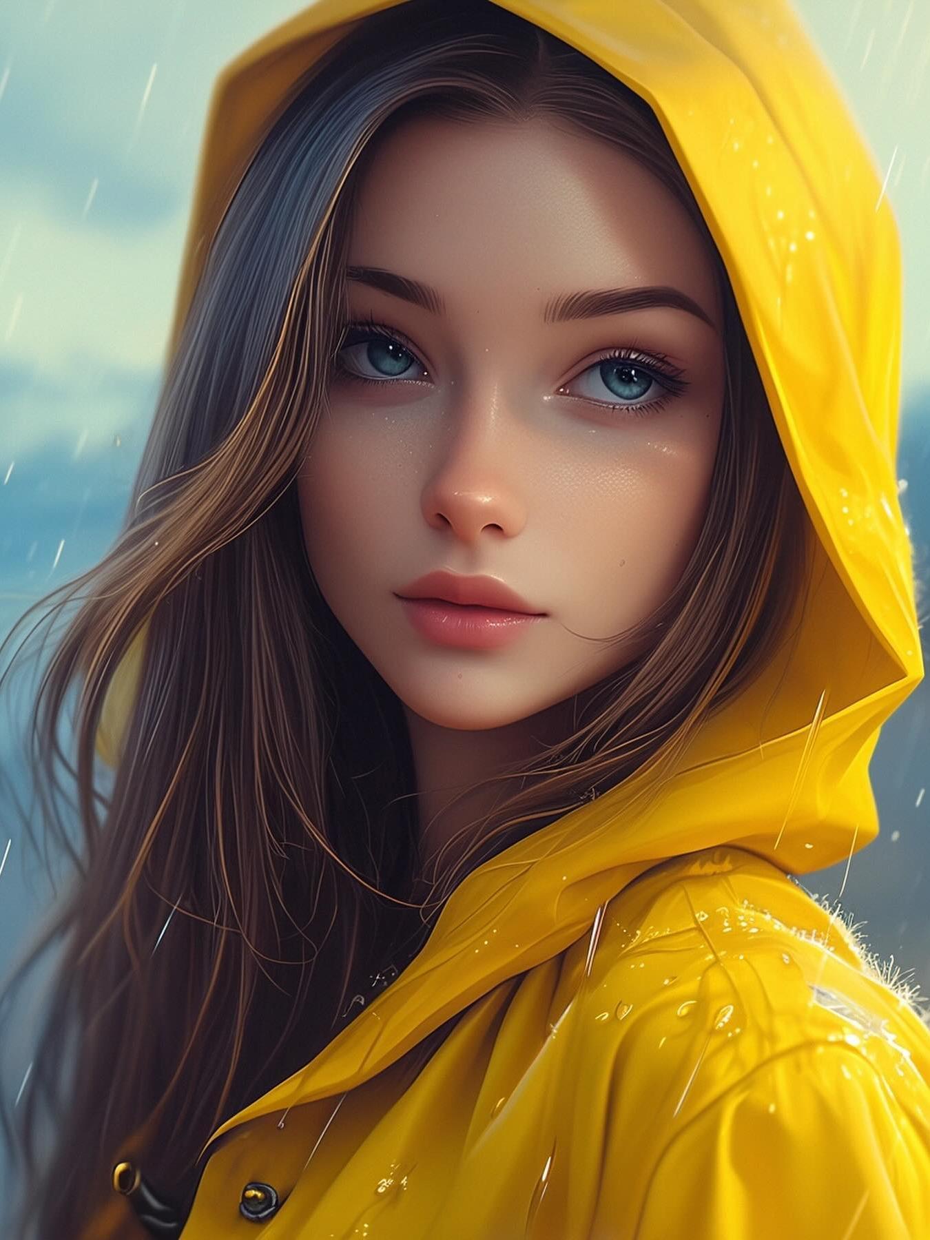 Beautiful Girl | Diamond Painting