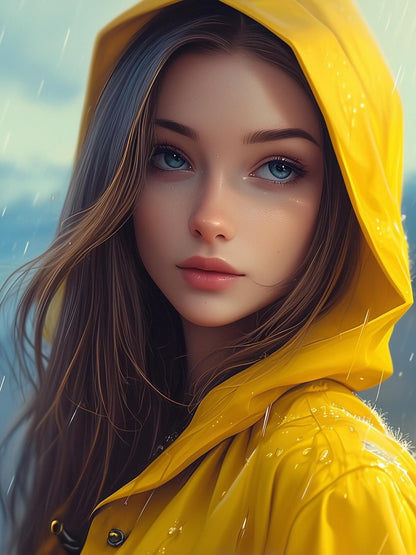Beautiful Girl | Diamond Painting