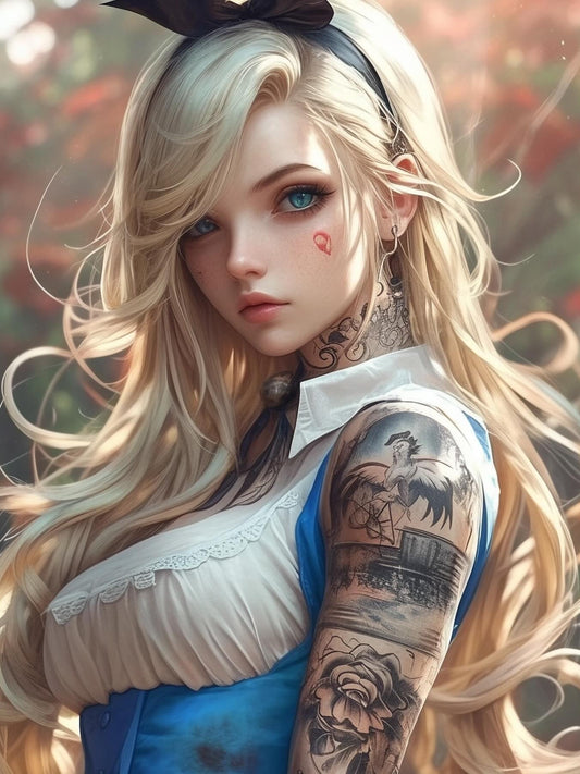 Beautiful Girl | Diamond Painting