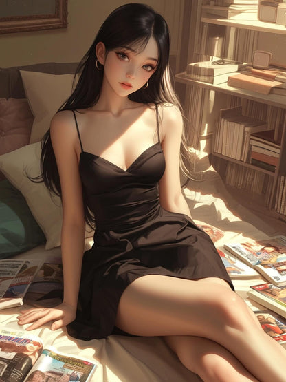Beautiful Girl | Diamond Painting