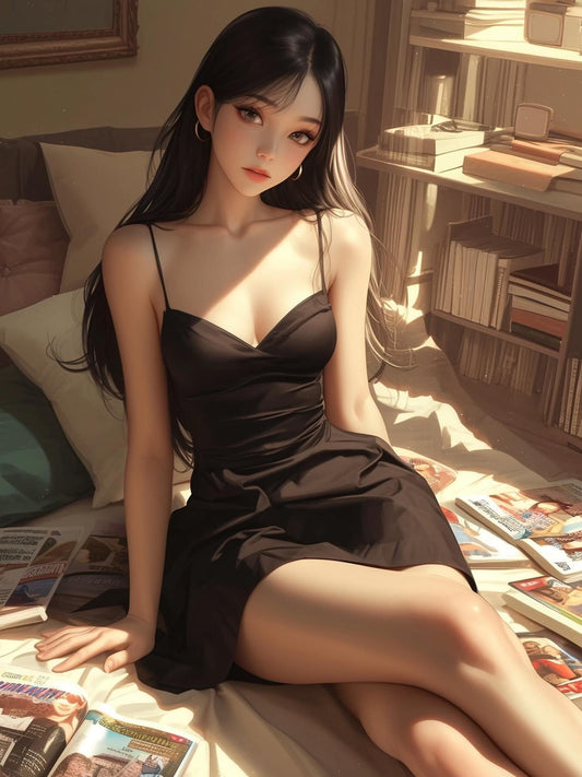 Beautiful Girl | Diamond Painting