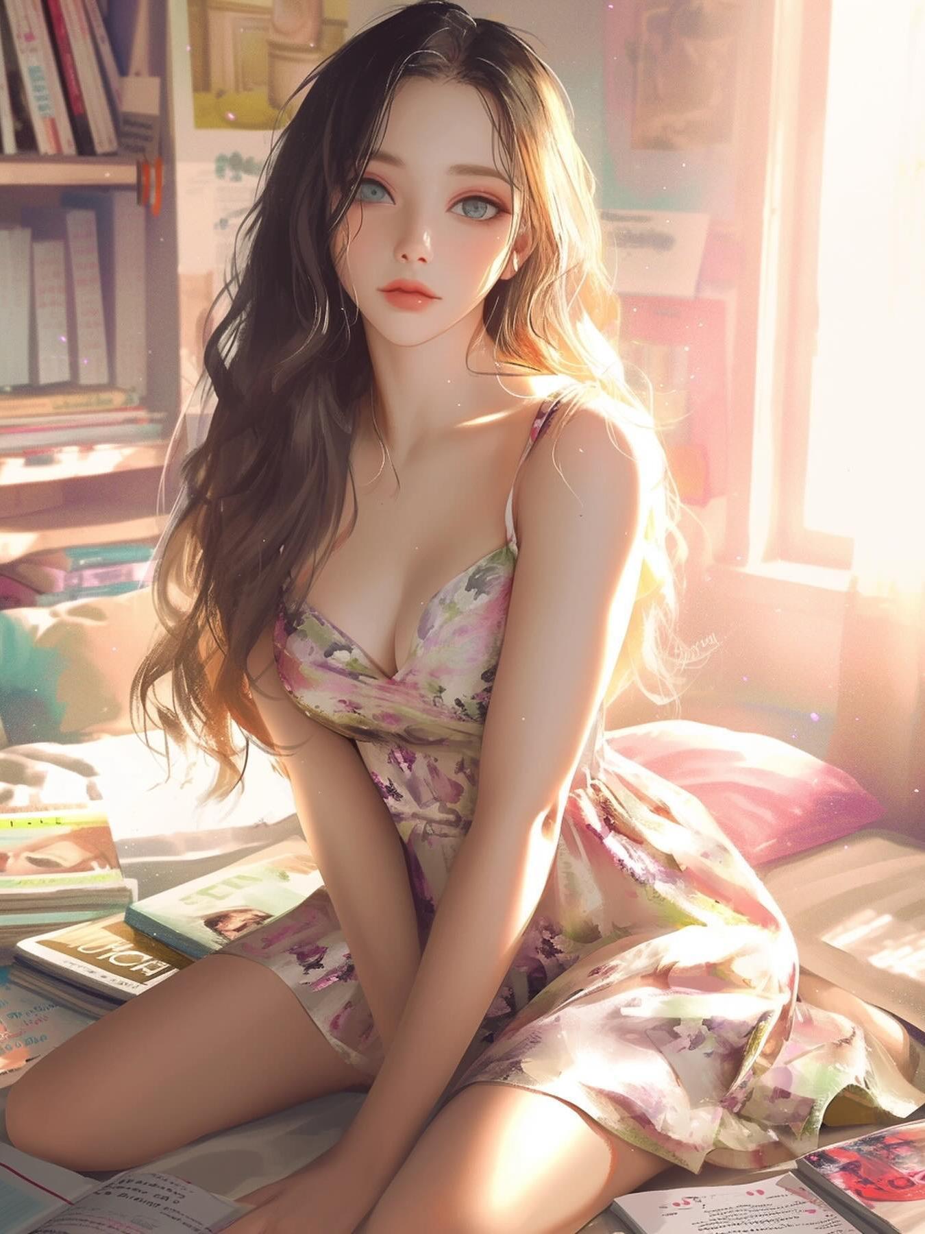 Beautiful Girl | Diamond Painting