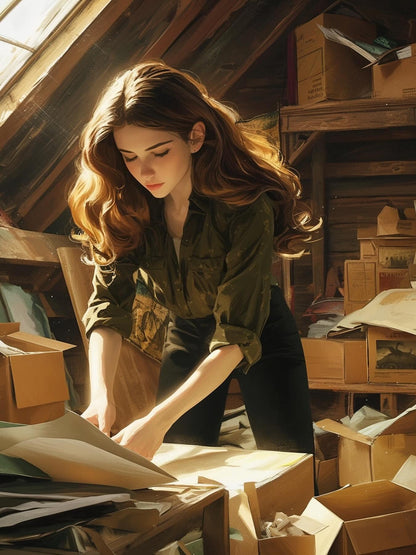 Beautiful Girl | Diamond Painting