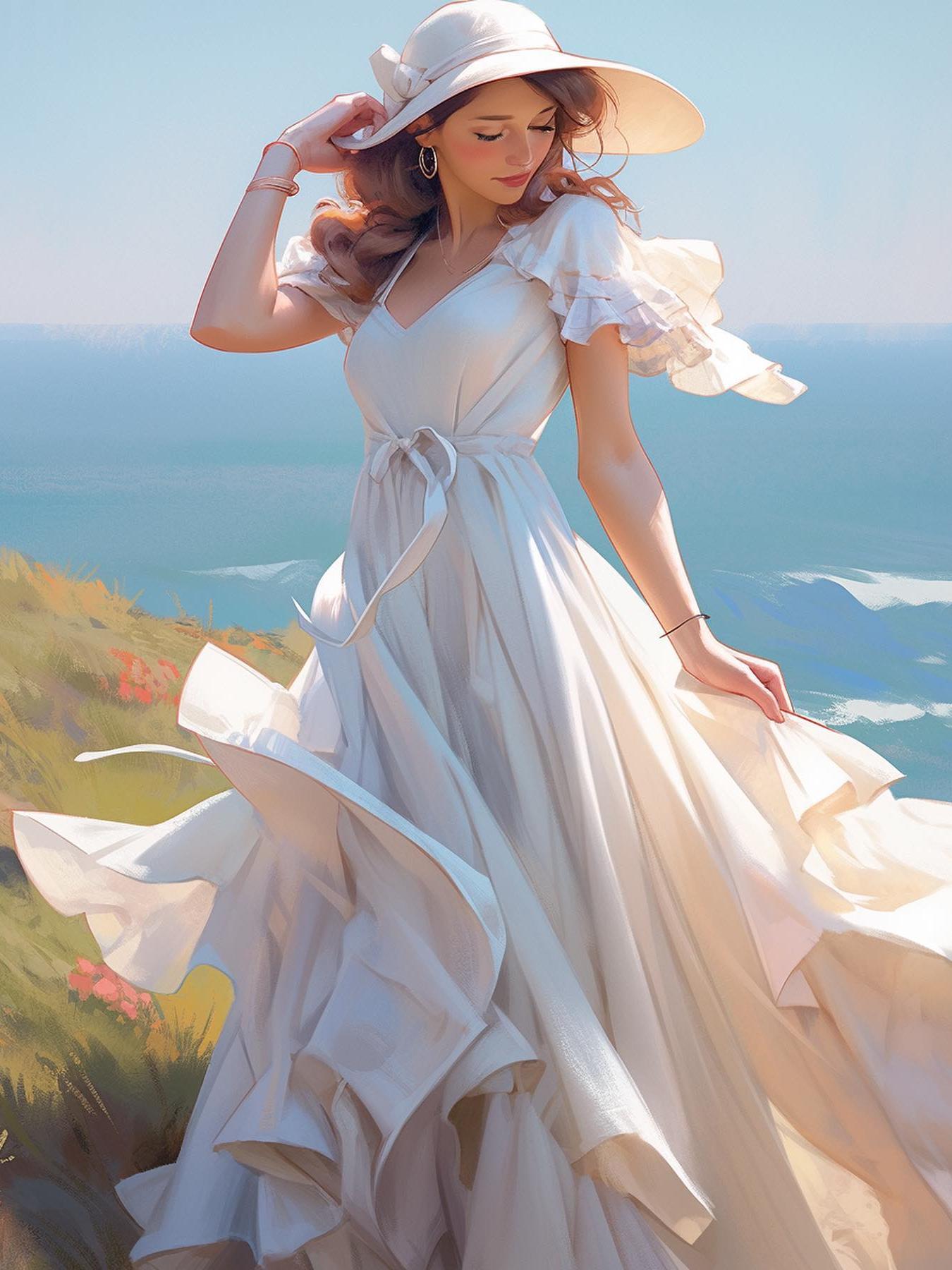 Beautiful Girl | Diamond Painting