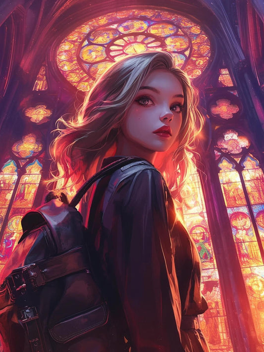 Beautiful Girl | Diamond Painting