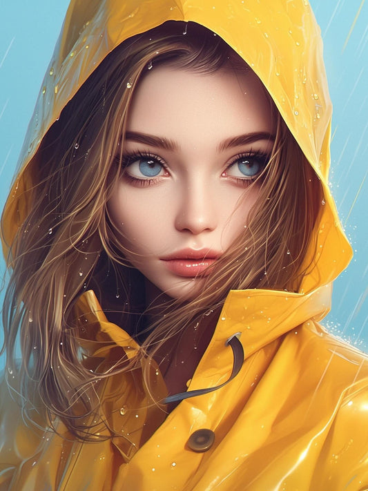 Beautiful Girl | Diamond Painting