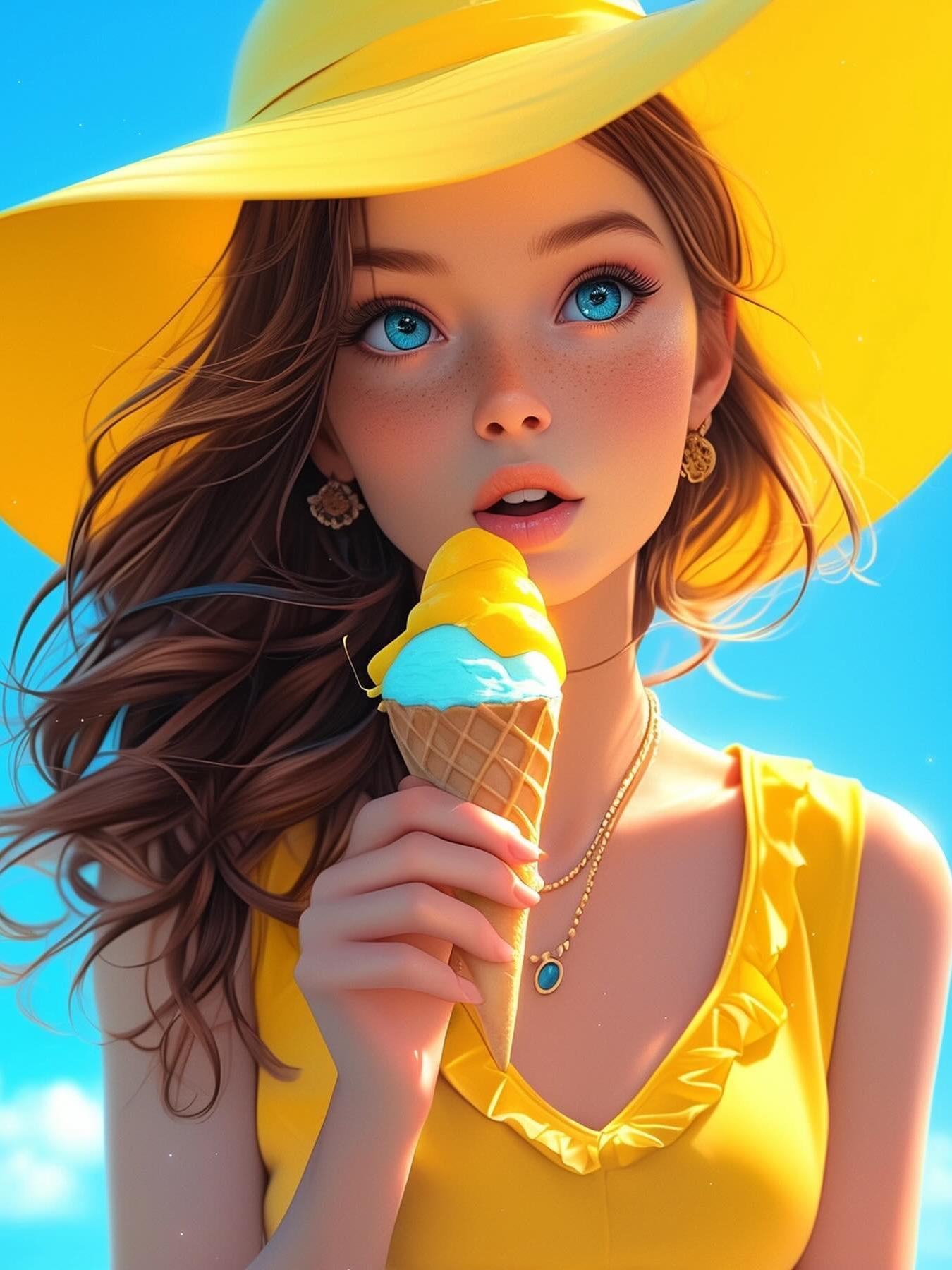 Beautiful Girl | Diamond Painting