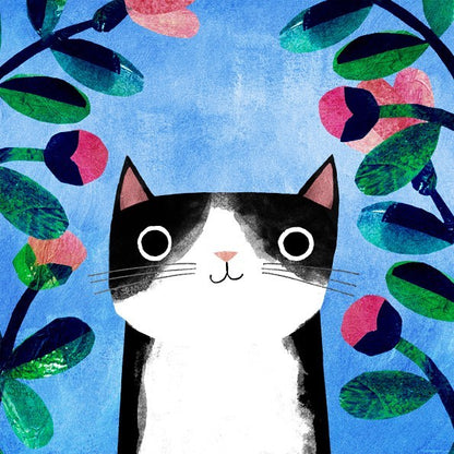 Black and White cat | Diamond Painting