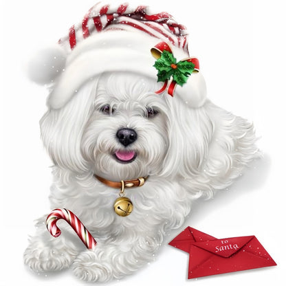 Maltese Dog | Diamond Painting
