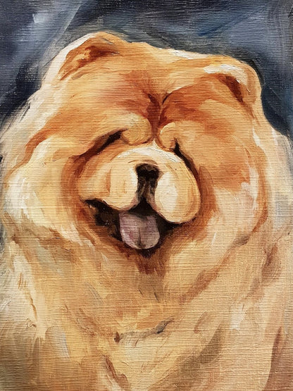Dog Chow Chow | Diamond Painting
