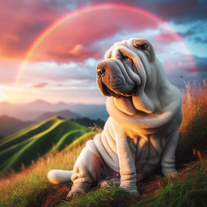 Shar Pei Dog | Diamond Painting