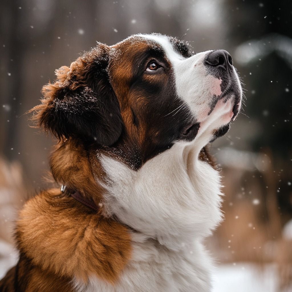 Saint Bernard Dog | Diamond Painting