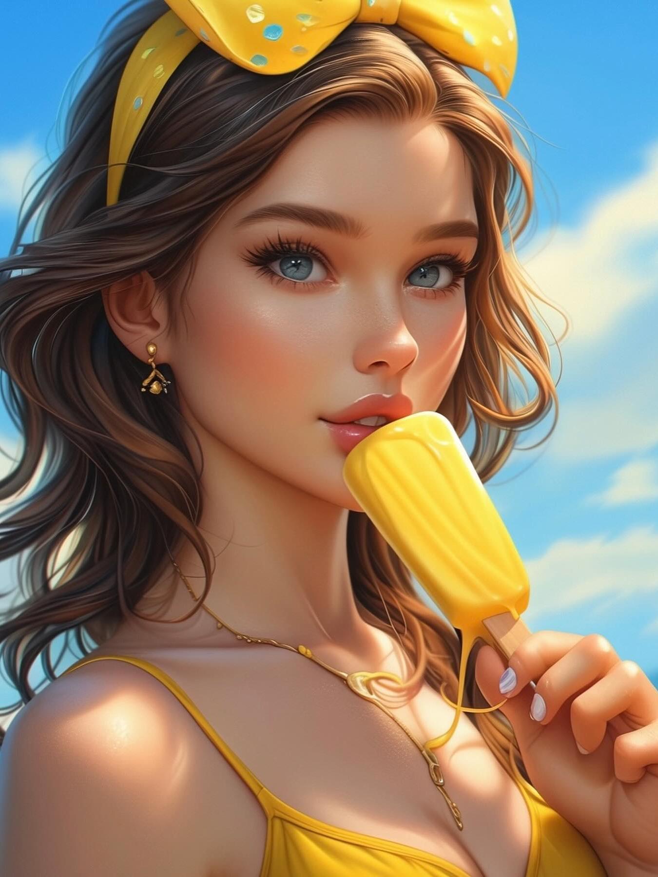 Beautiful Girl | Diamond Painting