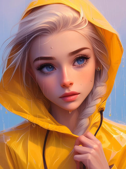 Beautiful Girl | Diamond Painting