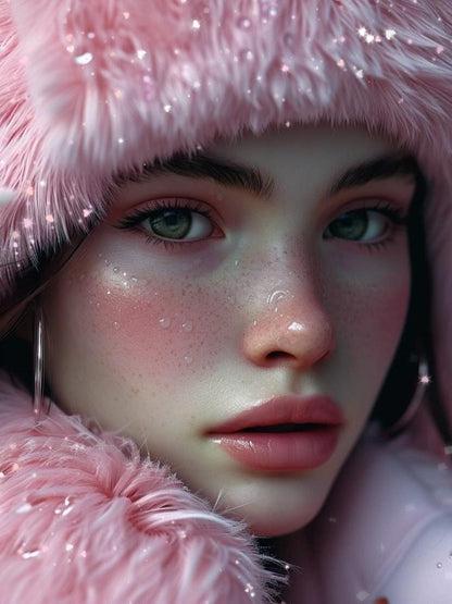 Beautiful Girl | Diamond Painting