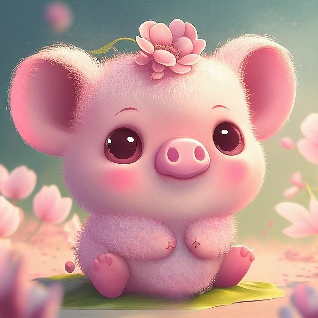 Pig | Diamond Painting