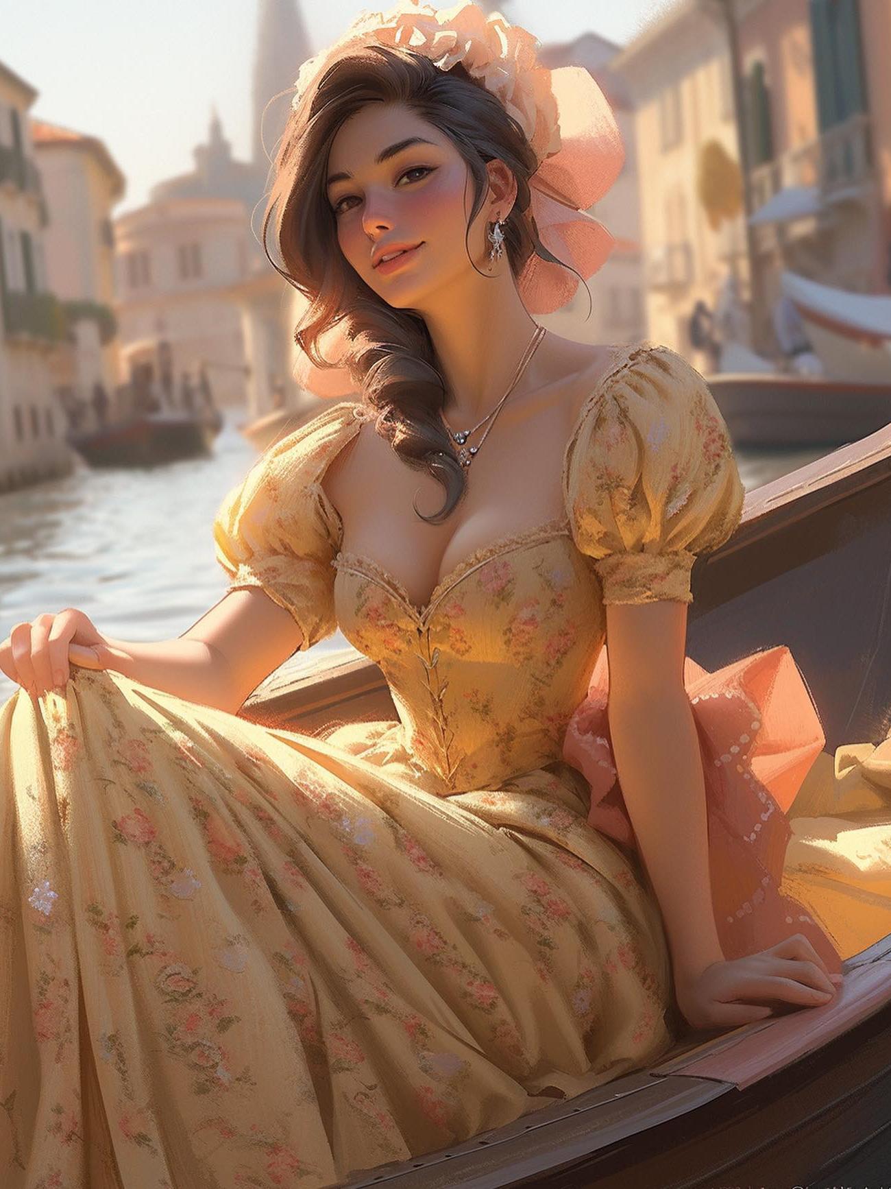 Beautiful Girl | Diamond Painting