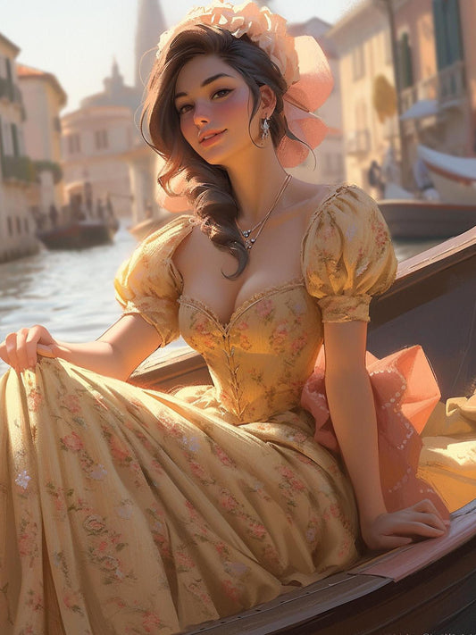 Beautiful Girl | Diamond Painting