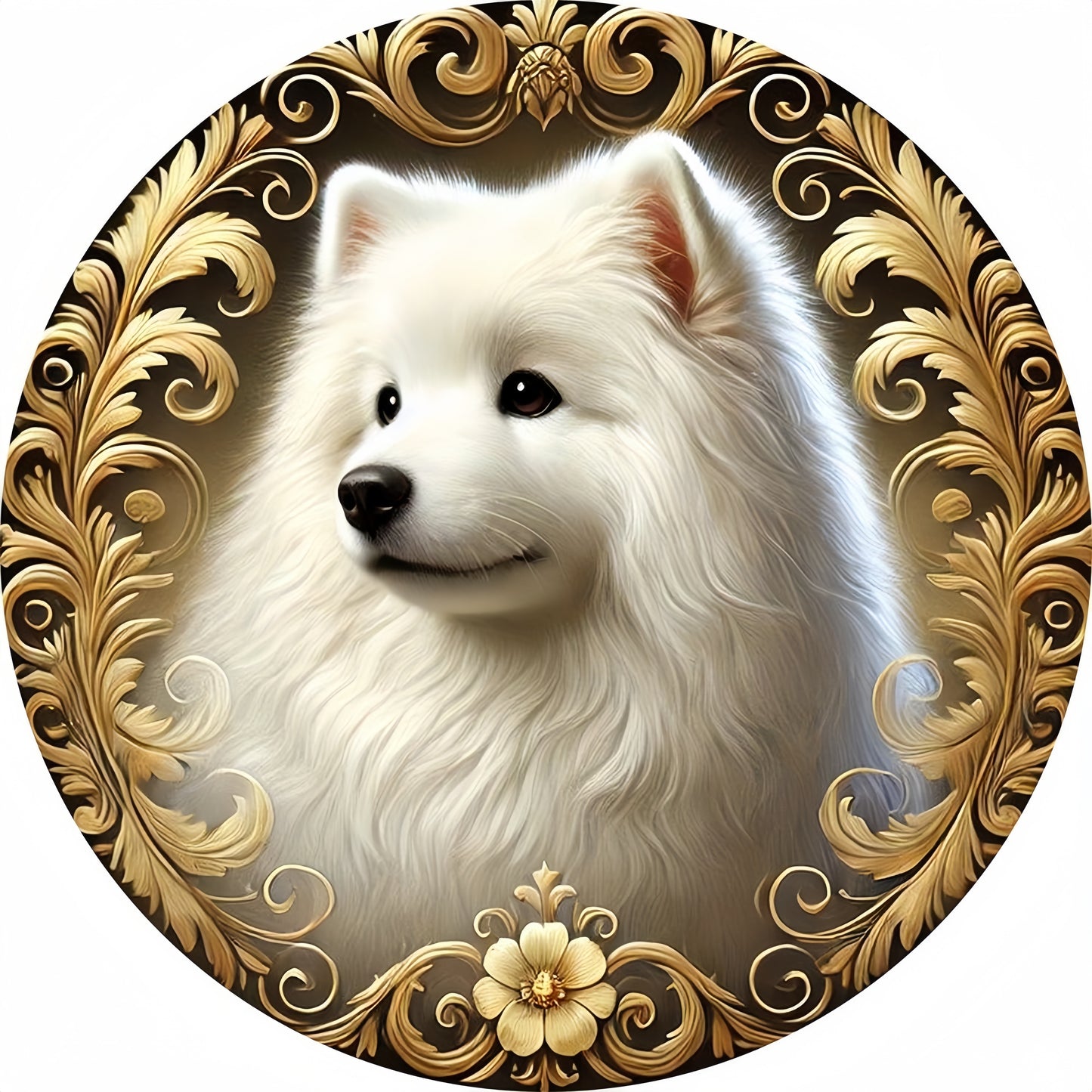 Samoyed Dog | Diamond Painting