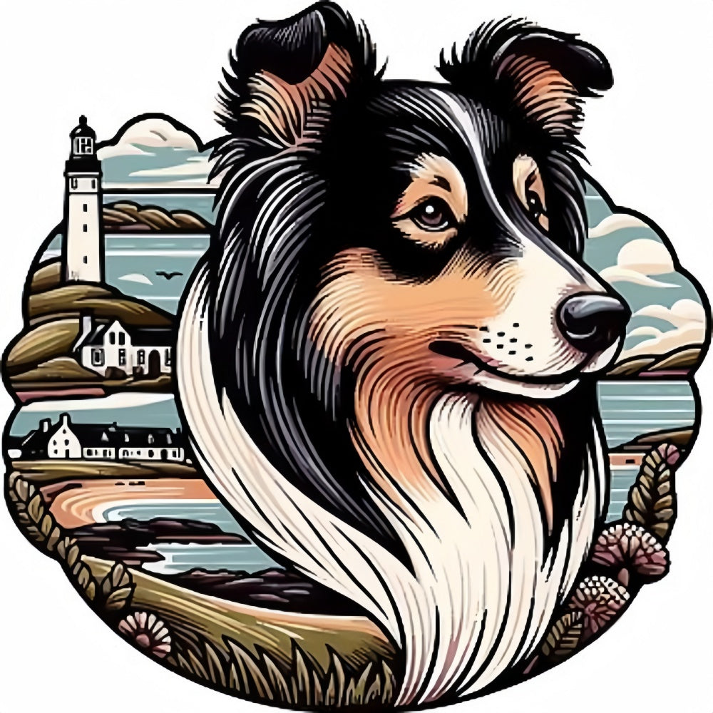 Sheltie Dog | Diamond Painting