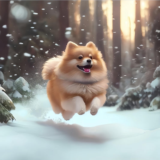 Pomeranian Dog | Diamond Painting