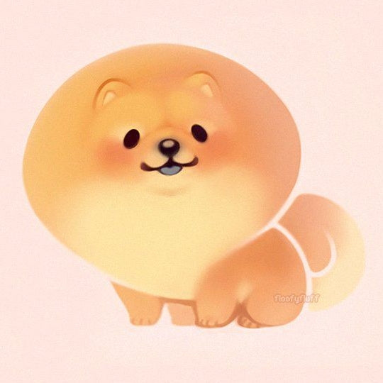 Dog Chow Chow | Diamond Painting