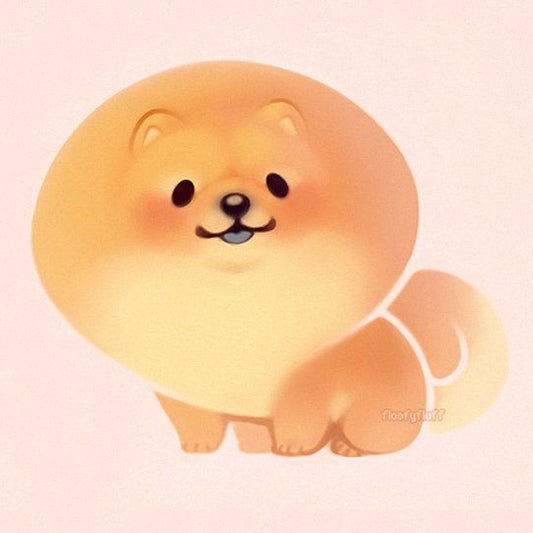 Dog Chow Chow | Diamond Painting