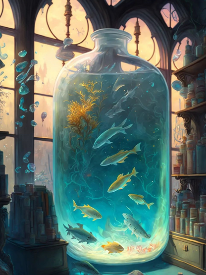 Night Scene | Diamond Painting