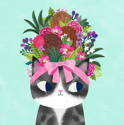 Black and White cat | Diamond Painting