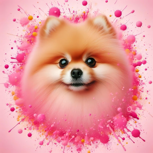 Pomeranian Dog | Diamond Painting