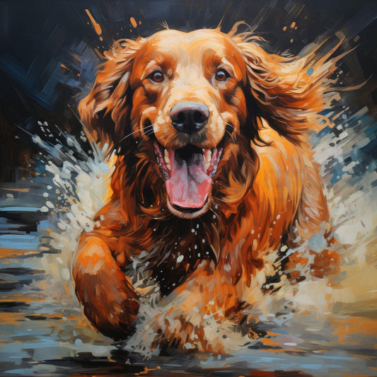 Irish Setter Dog | Diamond Painting