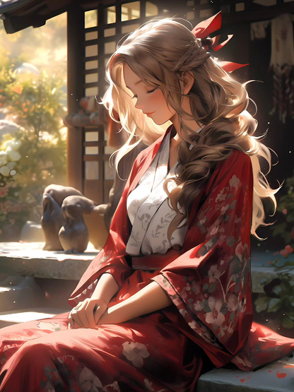 Beautiful Girl | Diamond Painting