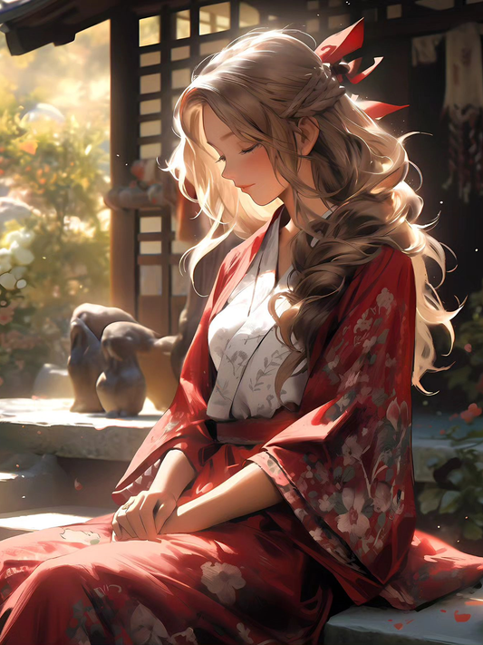 Beautiful Girl | Diamond Painting
