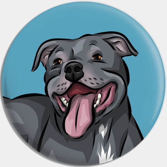 Dog Staffordshire Bull Terrier | Diamond Painting