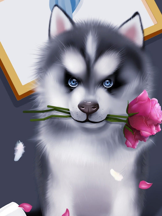 Husky Dog | Diamond Painting