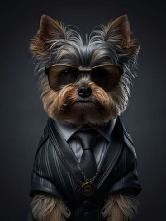 Dog Yorkie | Diamond Painting