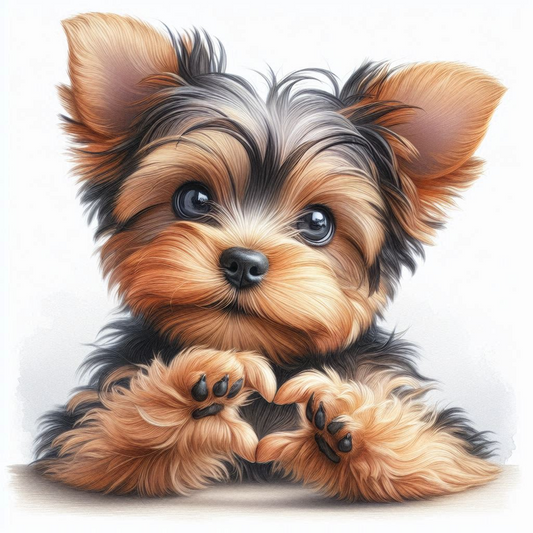 Dog Yorkie | Diamond Painting