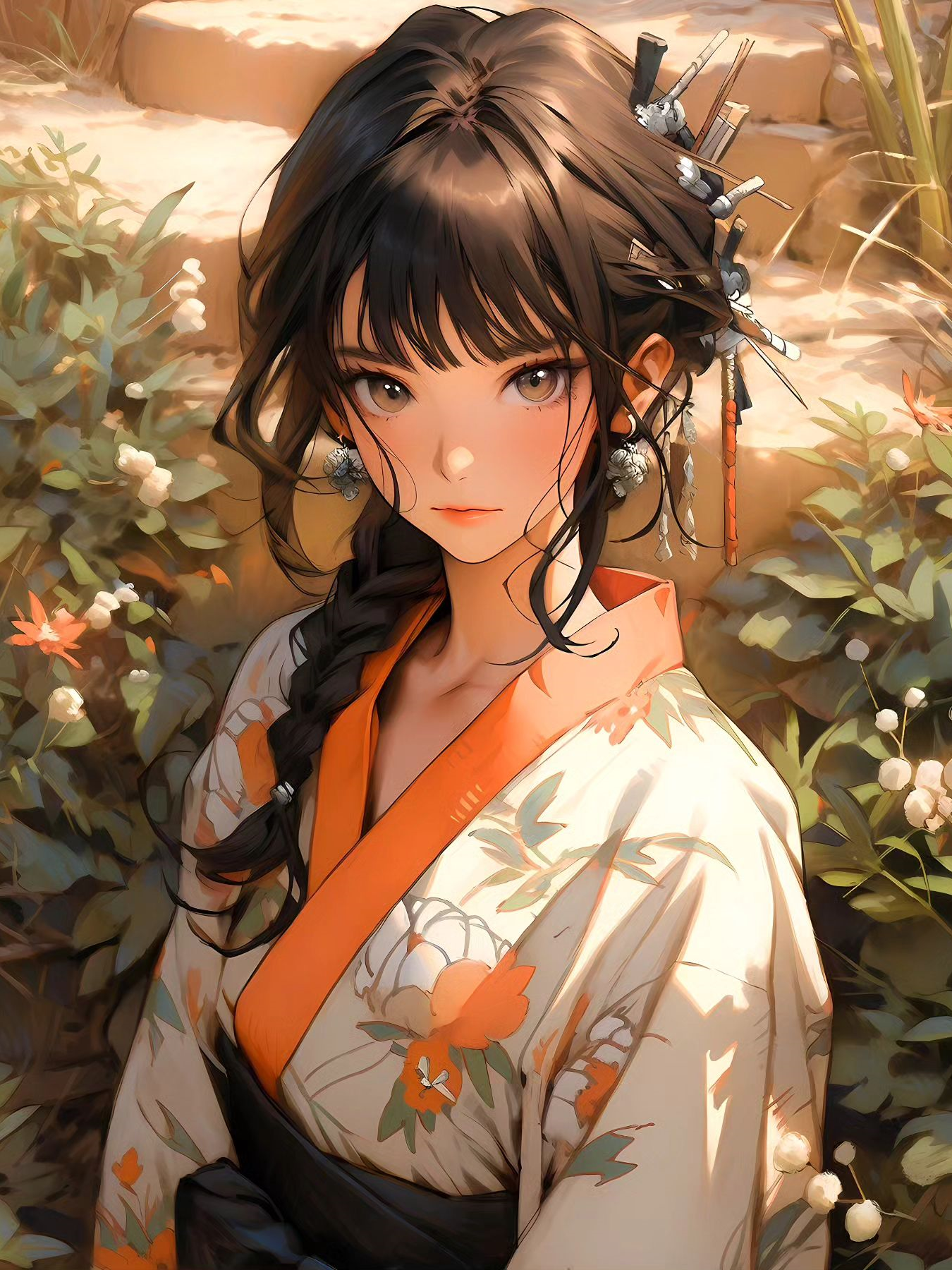 Beautiful Girl | Diamond Painting