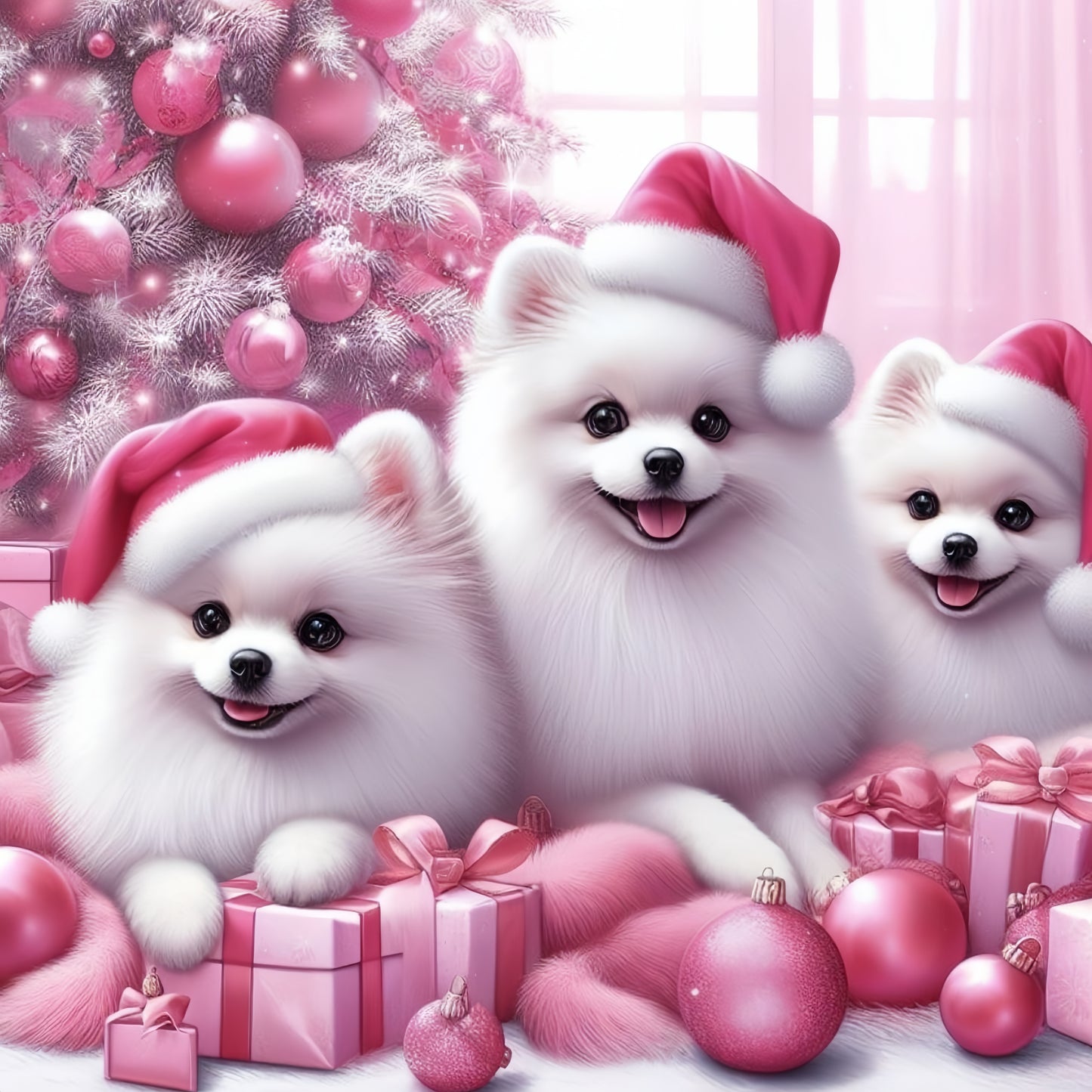 Pomeranian Dog | Diamond Painting
