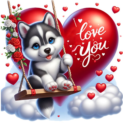 Husky Dog | Diamond Painting