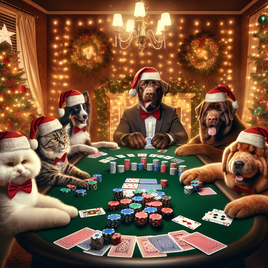 Playing Poker Dog | Diamond Painting